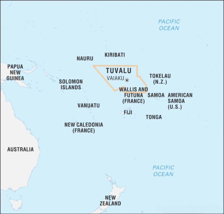 Tuvalu Location